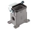 Heavy Duty Housing, 90°, 2x M20, 6B, Locking Method - 1 Lever